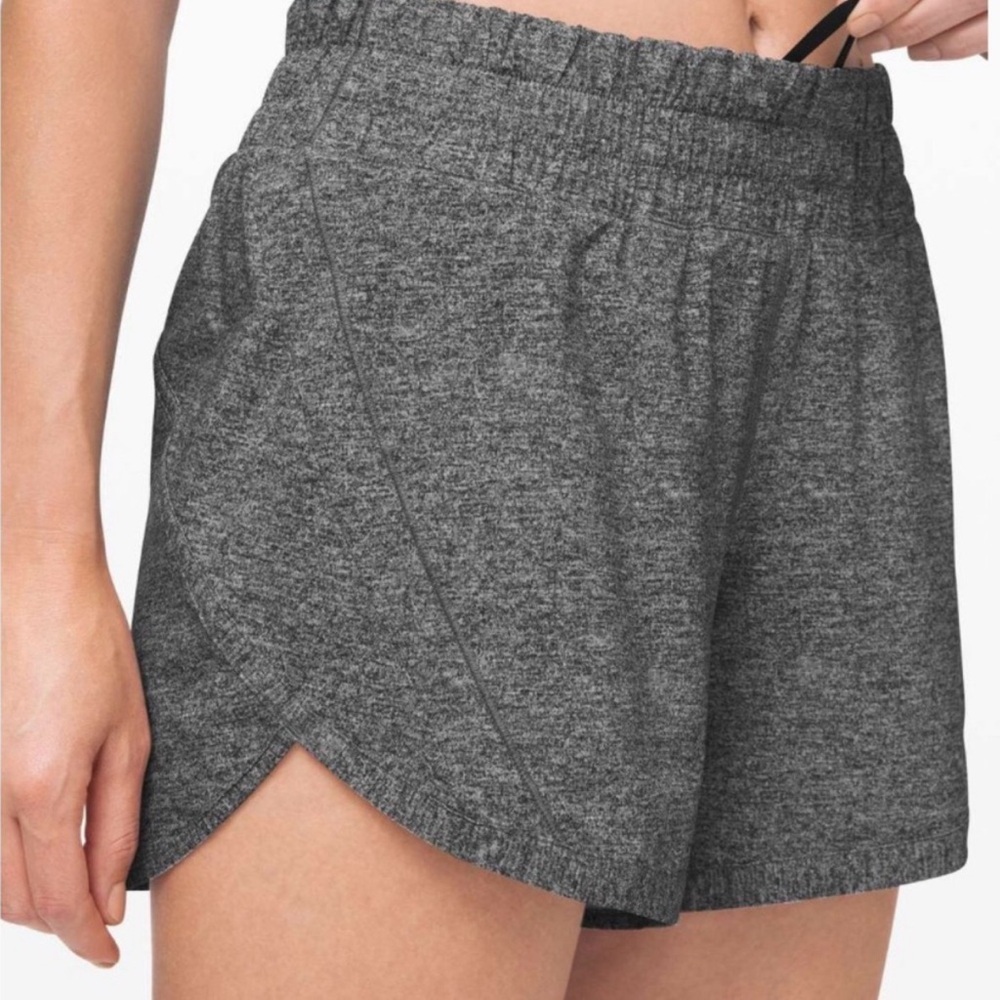lululemon athletica Gray Heather Athletic Shorts